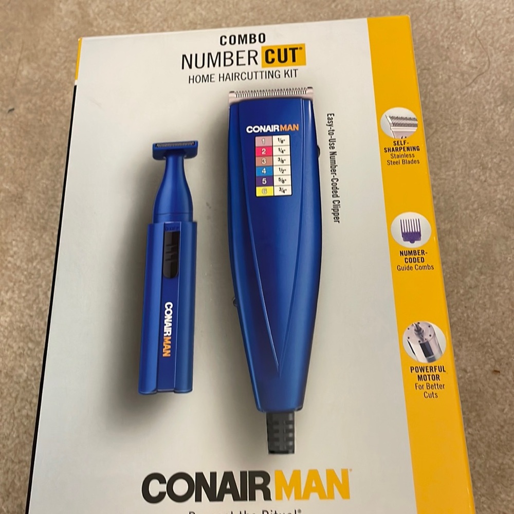 Conair new number cut